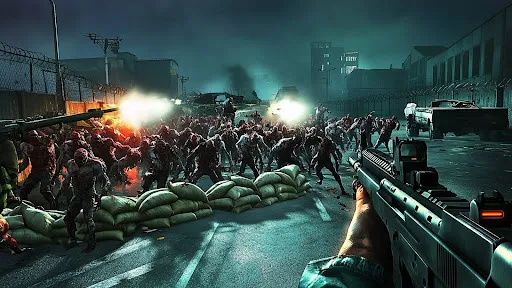 Zombie Fire 3D: Offline Game screenshot