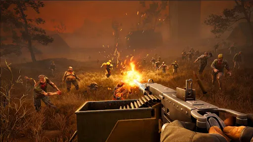 Zombie Fire 3D: Offline Game screenshot