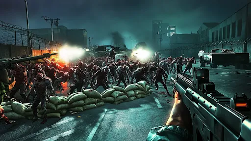 Zombie Fire 3D: Offline Game screenshot