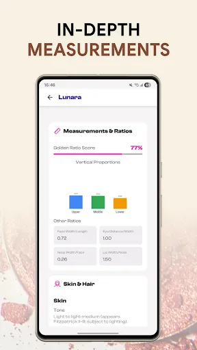 Lunara: AI beauty assistant screenshot