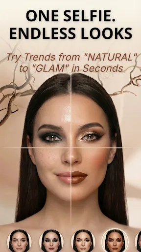 Lunara: AI beauty assistant screenshot