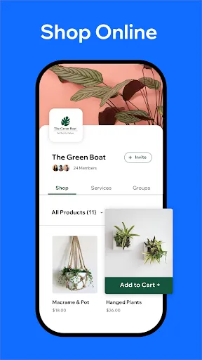 Spaces: Follow Businesses screenshot