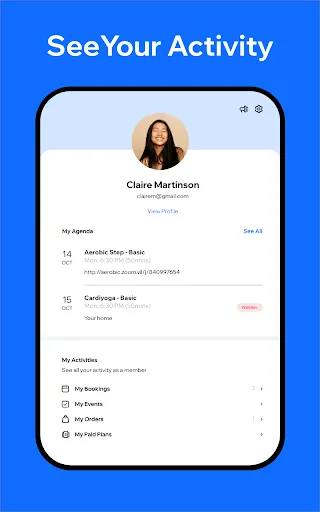 Spaces: Follow Businesses screenshot