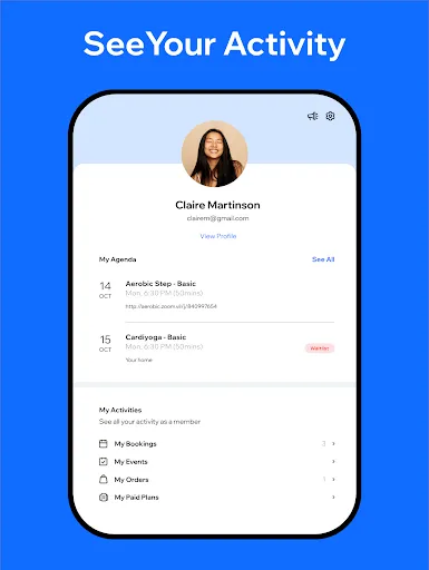 Spaces: Follow Businesses screenshot