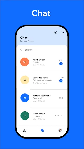 Spaces: Follow Businesses screenshot