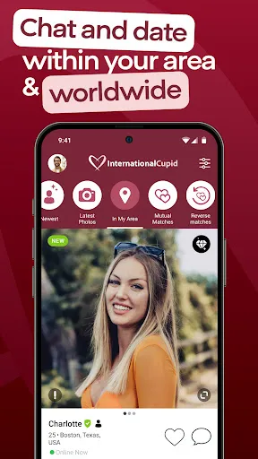 InternationalCupid Dating App screenshot