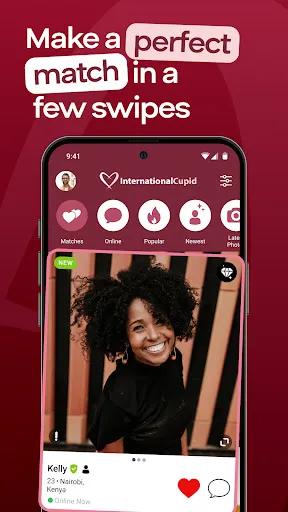 InternationalCupid Dating App screenshot