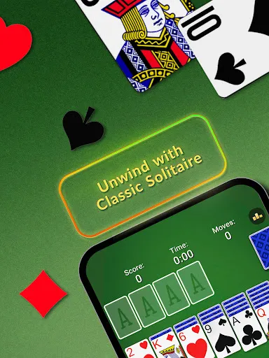 Classic Solitaire NETFLIX screenshot