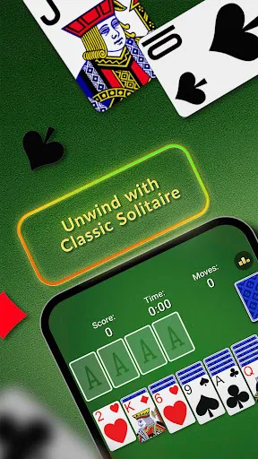 Classic Solitaire NETFLIX screenshot