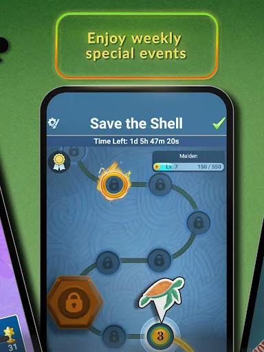 Classic Solitaire NETFLIX screenshot