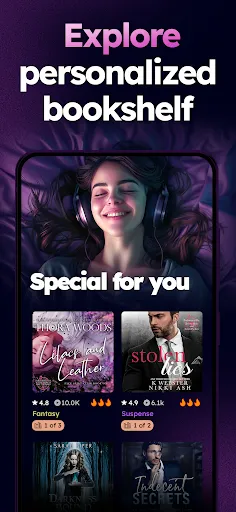 WhisperFM: Romance Novels screenshot