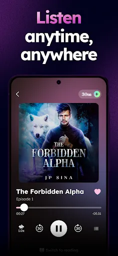 WhisperFM: Romance Novels screenshot
