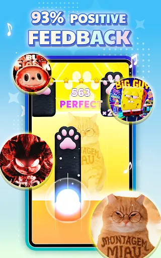 Magic Cat Piano: Music Tiles screenshot