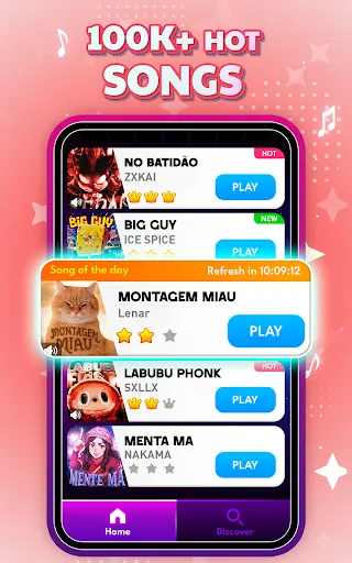 Magic Cat Piano: Music Tiles screenshot