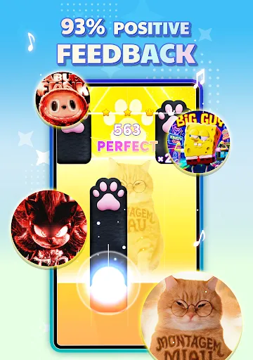 Magic Cat Piano: Music Tiles screenshot