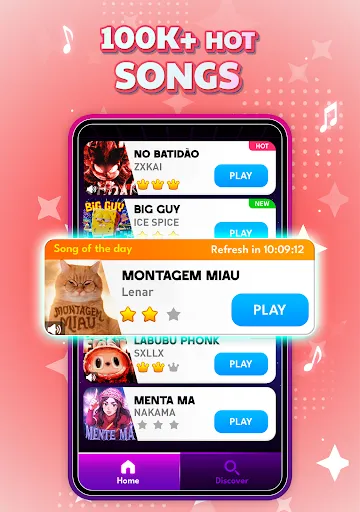 Magic Cat Piano: Music Tiles screenshot