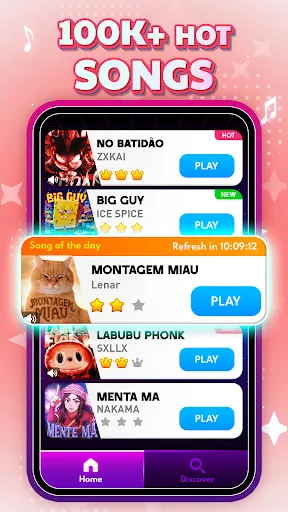 Magic Cat Piano: Music Tiles screenshot