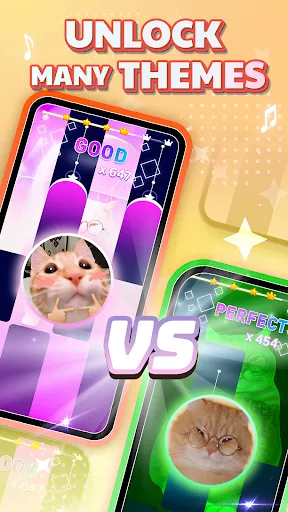 Magic Cat Piano: Music Tiles screenshot