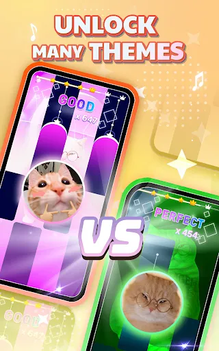 Magic Cat Piano: Music Tiles screenshot