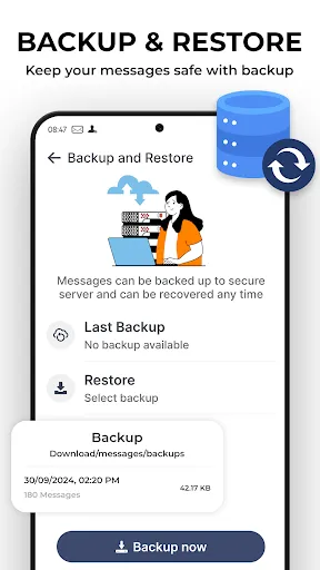 Messages screenshot