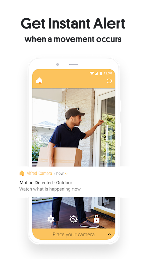 AlfredCamera Home Security app screenshot