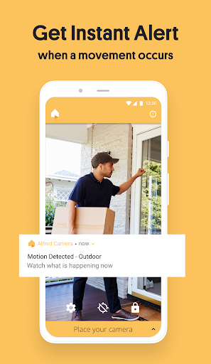 AlfredCamera Home Security app screenshot