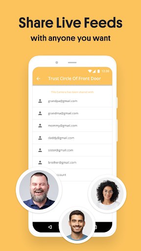 AlfredCamera Home Security app screenshot