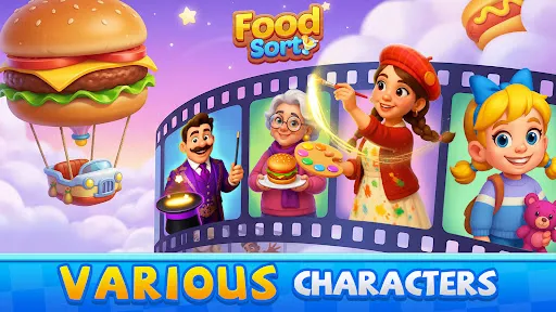 Food Sort: Puzzle Game screenshot