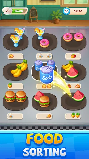 Food Sort: Puzzle Game screenshot