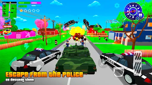 Gangs Wars: Pixel Shooter RP screenshot