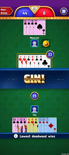 Gin Rummy - Classic Card Game screenshot