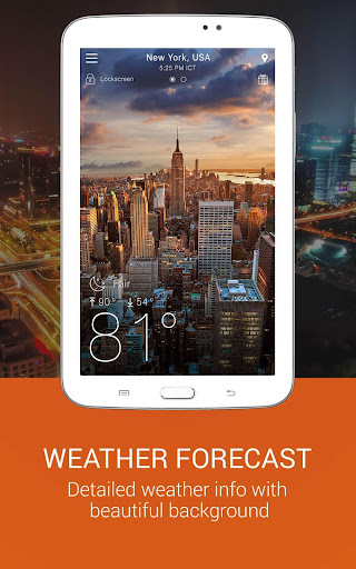 Weather app screenshot
