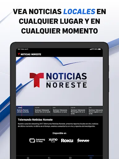 Telemundo 44 Washington, DC screenshot