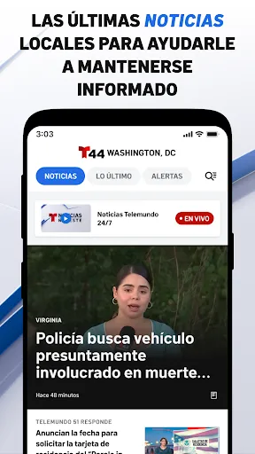 Telemundo 44 Washington, DC screenshot