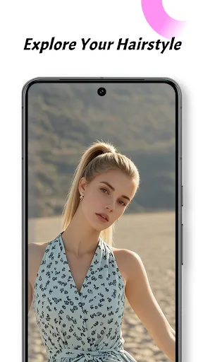 Hair Color & Hairstyle try on screenshot