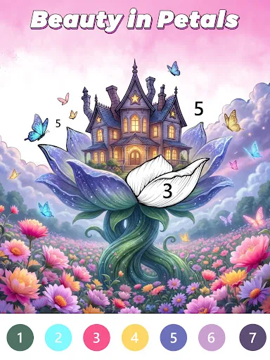 Blossom Color By Number screenshot