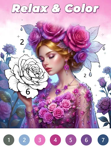 Blossom Color By Number screenshot