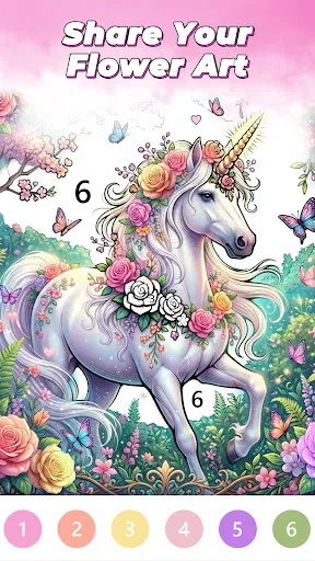 Blossom Color By Number screenshot