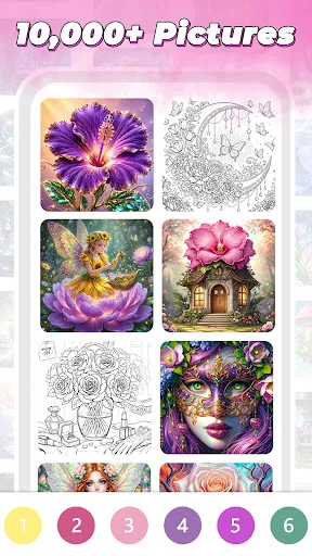 Blossom Color By Number screenshot
