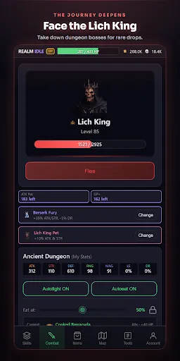 Realm Idle screenshot