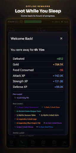 Realm Idle screenshot