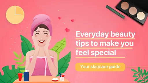 Skincare and Face Care Routine screenshot