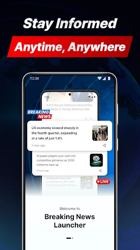 Breaking News Launcher screenshot