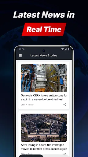 Breaking News Launcher screenshot