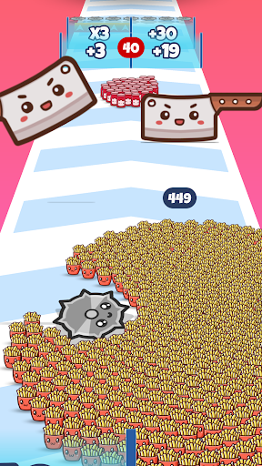 Food Run - Crowd Control Game screenshot