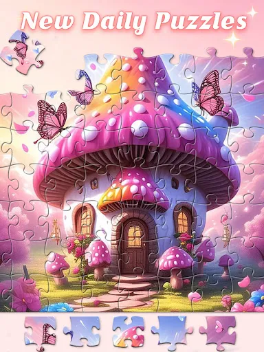 Whimsical House Jigsaw screenshot