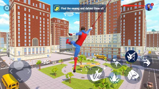 Spider Fighting: Hero Game screenshot