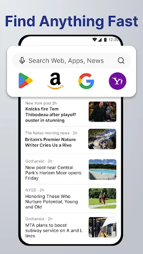 Flow Homescreen screenshot