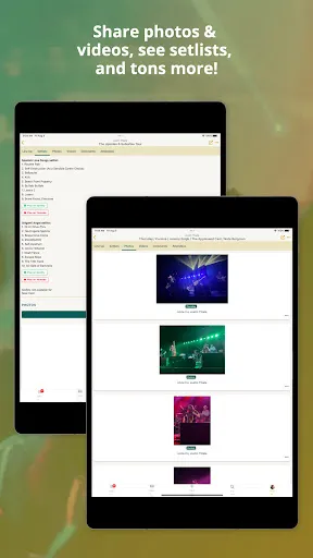 Concert Archives screenshot
