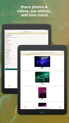 Concert Archives screenshot